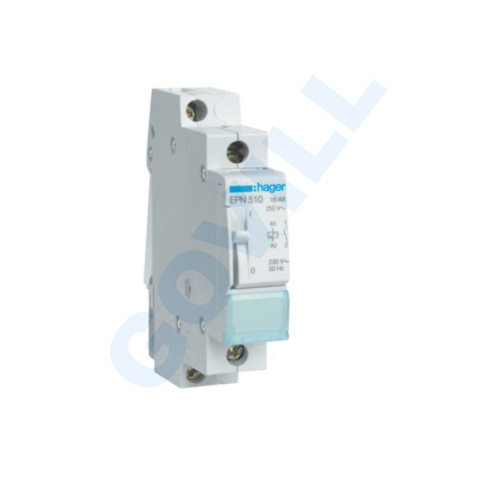 Hager EPE510 Impulzusrelé, 1 záró 16 A 230 V/110 V